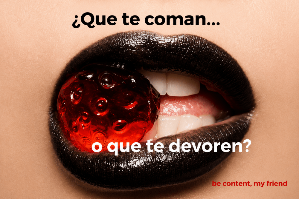 Be content